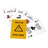 Custom Pandemic Safety Cards - Minimum 10 Decks